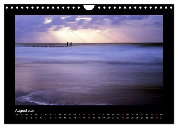 Produktbild: An der Nordsee (Wandkalender 2026 DIN A4 quer), CALVENDO Monatskalender
