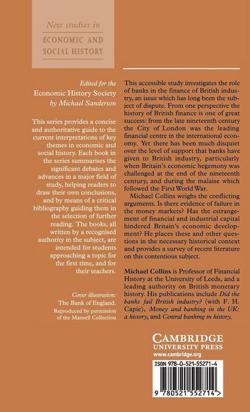 Produktbild: Banks and Industrial Finance in Britain, 1800-1939
