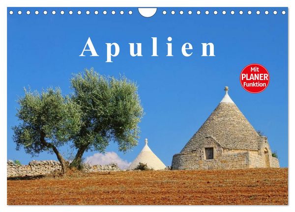 Produktbild: Apulien (Wandkalender 2026 DIN A4 quer), CALVENDO Monatskalender