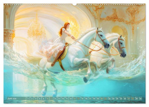 Produktbild: Opulente Unterwasserromanzen (hochwertiger Premium Wandkalender 2026 DIN A2 quer), Kunstdruck in Hochglanz