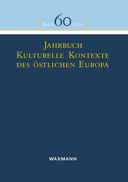 Produktbild: Jahrbuch Kulturelle Kontexte des &ouml;stlichen Europa