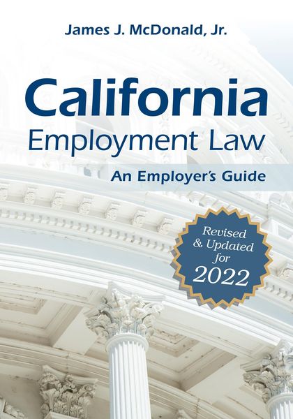 Produktbild: California Employment Law: An Employer's Guide