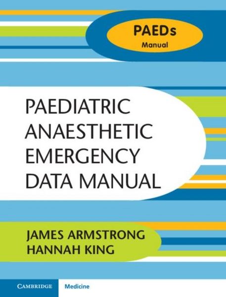 Produktbild: Paediatric Anaesthetic Emergency Data Manual
