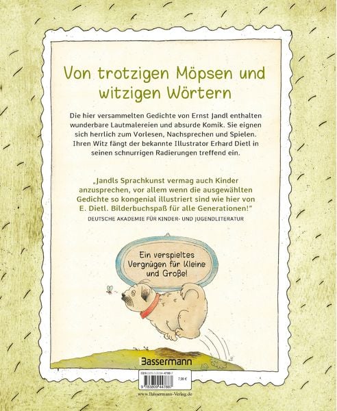 Produktbild: Ottos Mops hopst - Absurd komische Gedichte vom Meister des Sprachwitzes. F&uuml;r Kinder ab 5 Jahren