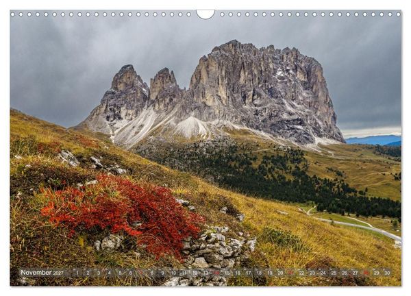 Produktbild: NATUR SP&Uuml;REN - S&Uuml;DTIROL (Wandkalender 2027 DIN A3 quer), CALVENDO Monatskalender