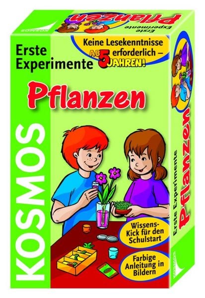 Experimentierkasten - Erste Experimente: Pflanzen (Kosmos - 602130)