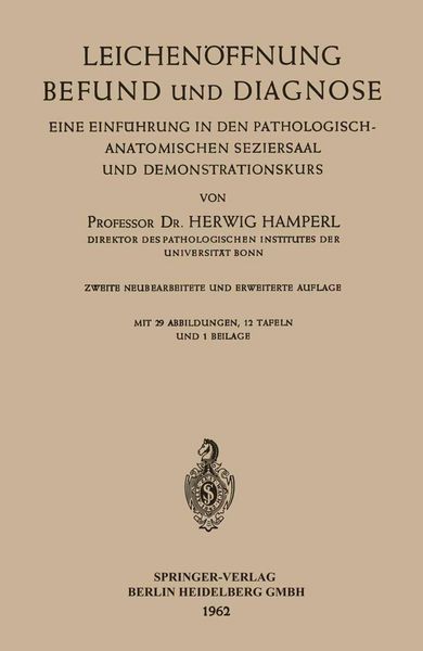 Produktbild: Leichen&ouml;ffnung Befund und Diagnose