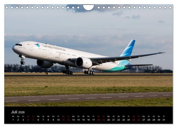 Produktbild: Leidenschaft Flugzeuge (Wandkalender 2026 DIN A4 quer), CALVENDO Monatskalender