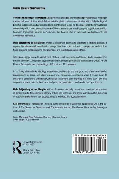 Produktbild: Male Subjectivity at the Margins