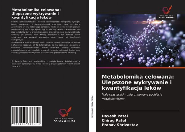 Produktbild: Metabolomika celowana: Ulepszone wykrywanie i kwantyfikacja lek&oacute;w