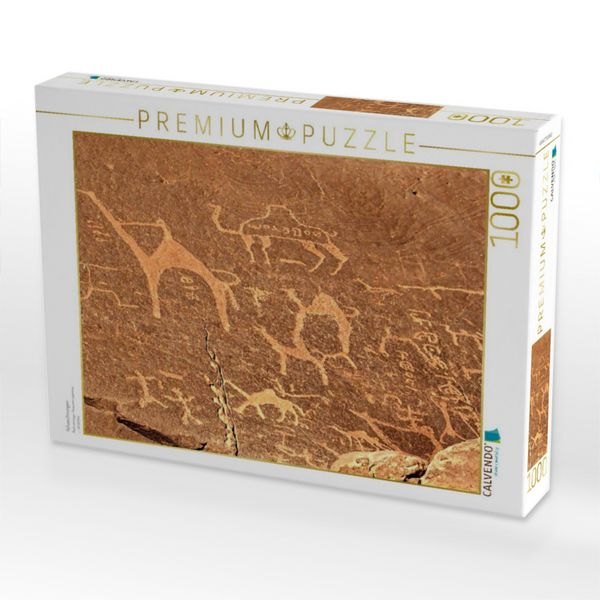 Produktbild: CALVENDO Puzzle Felszeichnungen | 1000 Teile Lege-Gr&ouml;&szlig;e 64x48cm Foto-Puzzle f&uuml;r gl&uuml;ckliche Stunden
