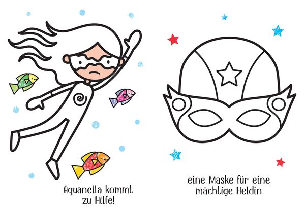 Produktbild: Kleine Kreativ-Werkstatt - Ganz einfach ausmalen: Superkids