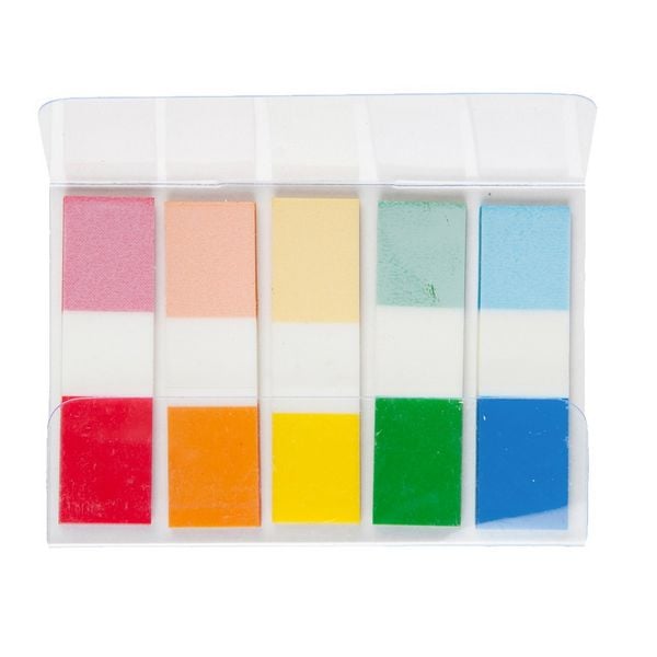 Produktbild: Idena Page Marker Strips 5 Farben 12x43mm 100 St&uuml;ck