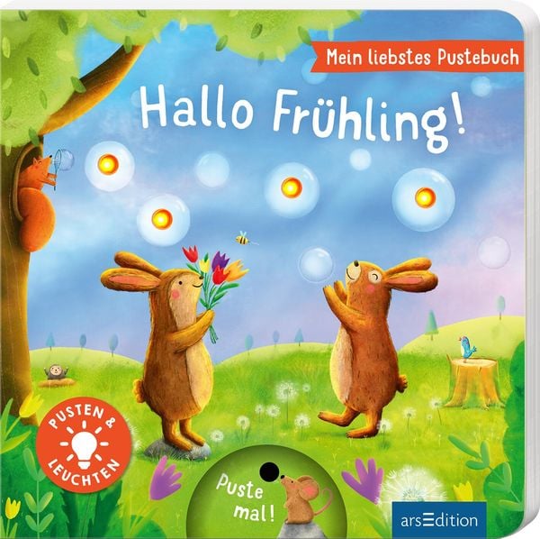 Produktbild: Mein liebstes Pustebuch &ndash; Hallo Fr&uuml;hling!