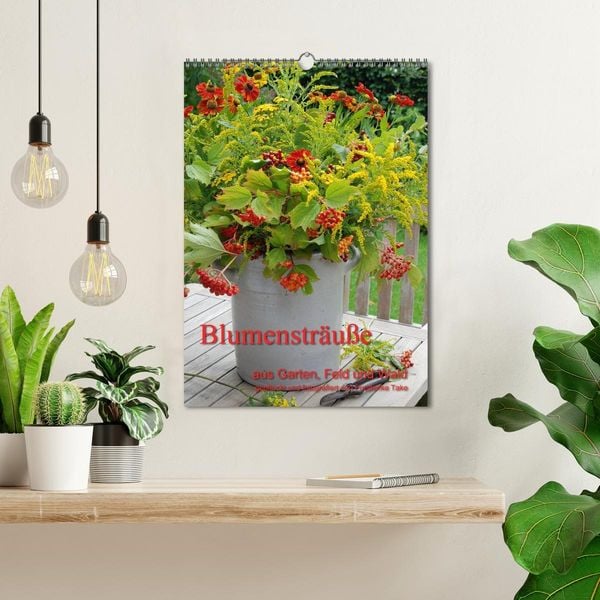 Produktbild: Blumenstr&auml;u&szlig;e aus Garten, Feld und Wald (Wandkalender 2026 DIN A3 hoch), CALVENDO Monatskalender