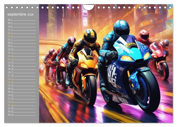 Produktbild: Les pilotes audacieux (Calendrier mural 2026 DIN A4 vertical), CALVENDO calendrier mensuel