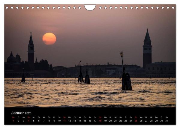 Produktbild: Venedig (Wandkalender 2026 DIN A4 quer), CALVENDO Monatskalender