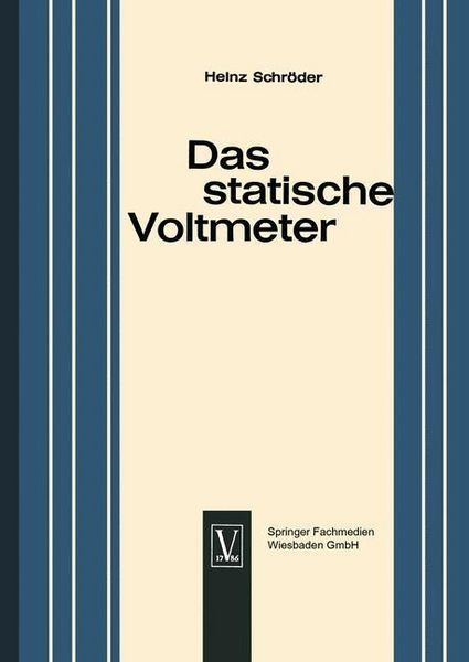 Produktbild: Das statische Voltmeter