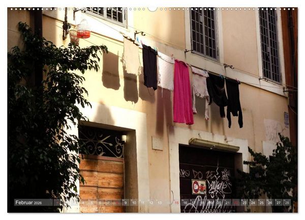 Produktbild: Rom - der gem&uuml;tliche Stadtteil Trastevere (Wandkalender 2026 DIN A2 quer), CALVENDO Monatskalender