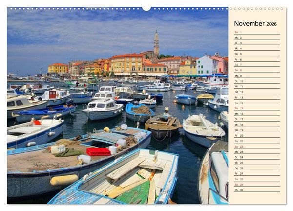 Produktbild: Istrien (hochwertiger Premium Wandkalender 2026 DIN A2 quer), Kunstdruck in Hochglanz
