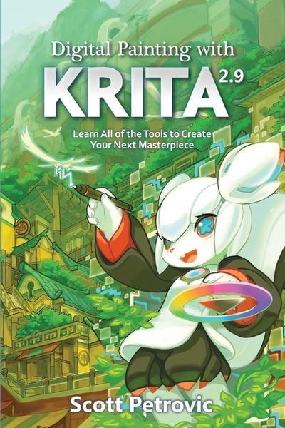 Produktbild: Digital Painting with KRITA 2.9