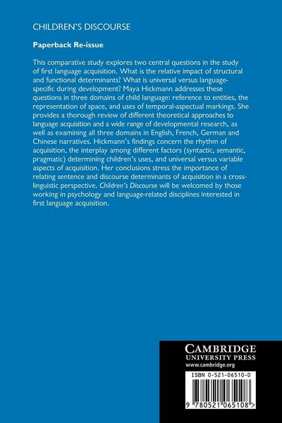 Produktbild: Children's Discourse
