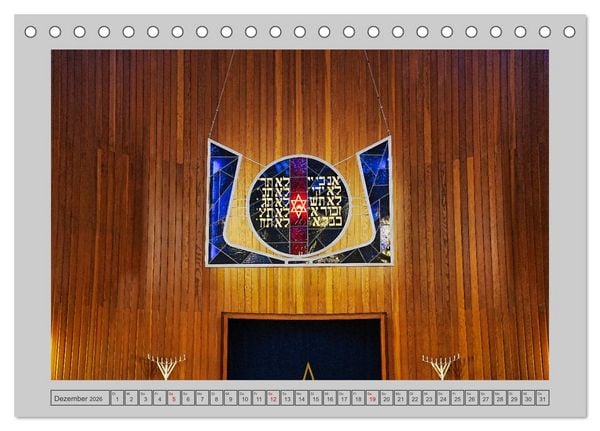Produktbild: Mein Haus soll Bethaus genannt werden (Tischkalender 2026 DIN A5 quer), CALVENDO Monatskalender