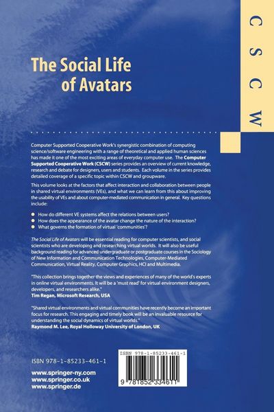 Produktbild: The Social Life of Avatars