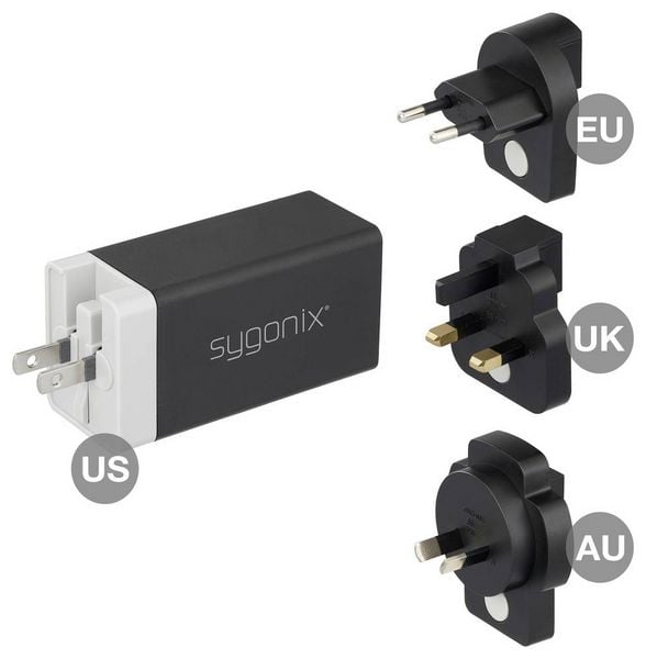 Produktbild: Sygonix SY-6903358 Reiseadapter PD 65W