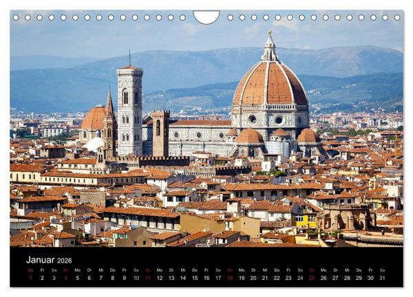 Produktbild: Florenz (Wandkalender 2026 DIN A4 quer), CALVENDO Monatskalender