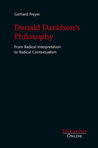 Produktbild: Donald Davidson&rsquo;s Philosophy