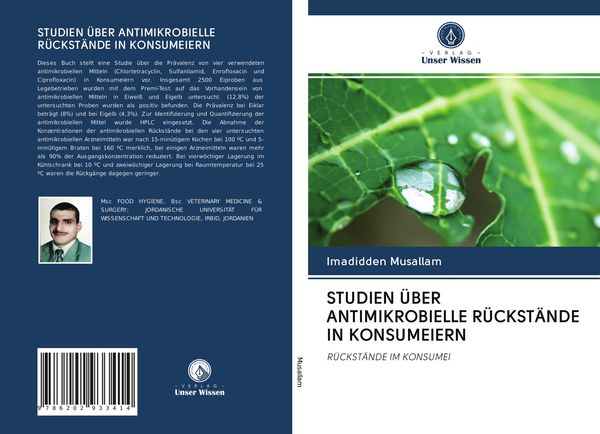 Produktbild: Studien &uuml;ber Antimikrobielle R&uuml;ckst&auml;nde in Konsumeiern