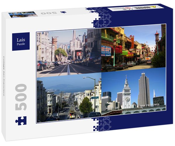 Produktbild: Lais Puzzle Collage San Francisco 500 Teile