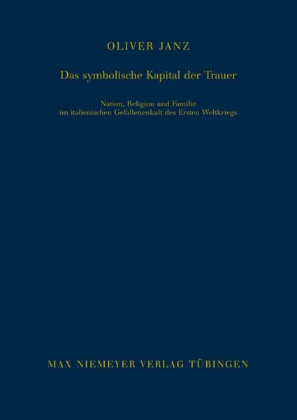 Produktbild: Das symbolische Kapital der Trauer