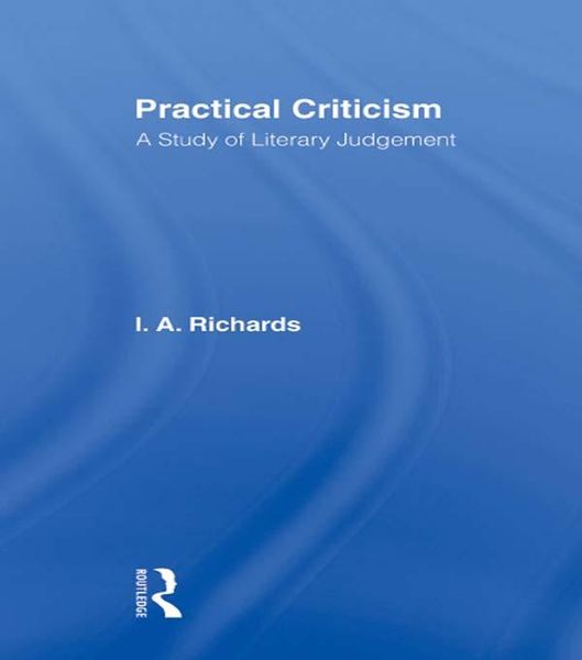 Produktbild: Practical Criticism V 4