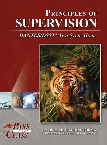 Produktbild: Principles of Supervision DANTES / DSST Test Study Guide