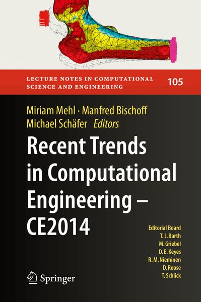 Produktbild: Recent Trends in Computational Engineering - CE2014
