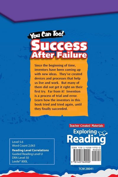 Produktbild: You Can Too! Success After Failure
