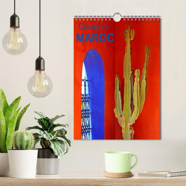 Produktbild: Couleurs MAROC (Calendrier mural 2026 DIN A4 horizontal), CALVENDO calendrier mensuel
