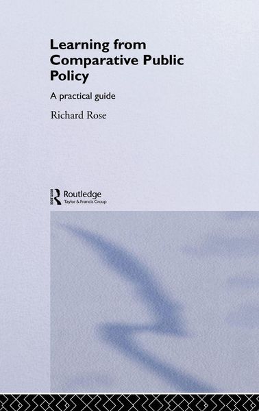 Produktbild: Learning From Comparative Public Policy