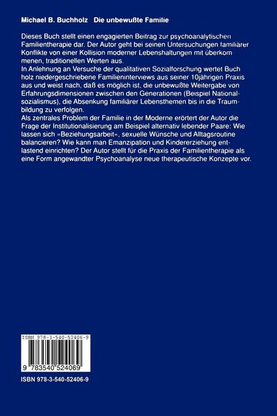 Produktbild: Die unbewu&szlig;te Familie
