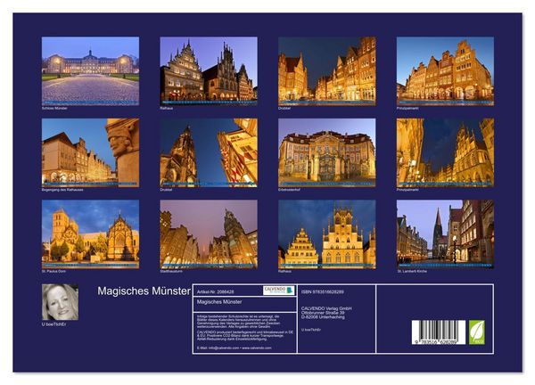 Produktbild: Magisches M&uuml;nster (Wandkalender 2026 DIN A3 quer), CALVENDO Monatskalender
