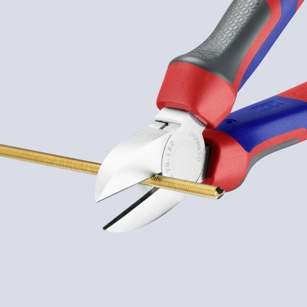 Produktbild: Knipex 70 05 180 Werkstatt Seitenschneider mit Facette 180mm