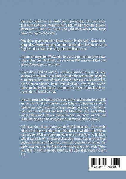 Produktbild: Was ist der Islam?