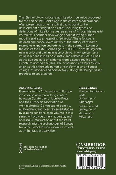 Produktbild: Migration Myths and the End of the Bronze Age in the Eastern Mediterranean