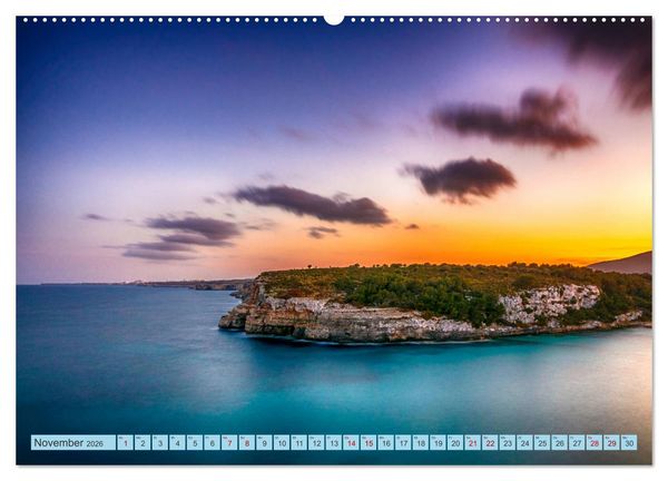 Produktbild: Mallorcas Ostk&uuml;sten-Momente (Wandkalender 2026 DIN A2 quer), CALVENDO Monatskalender