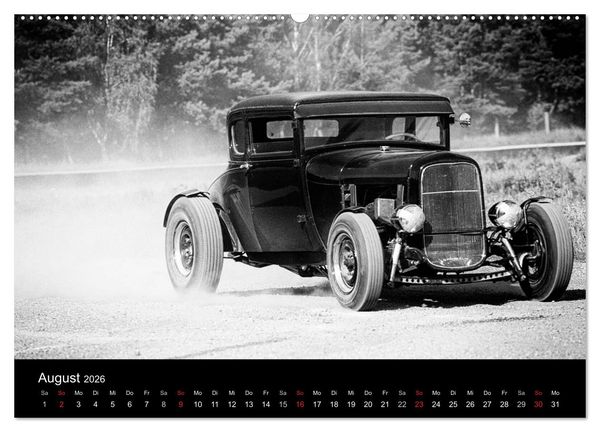 Produktbild: Hot Rods (Wandkalender 2026 DIN A2 quer), CALVENDO Monatskalender