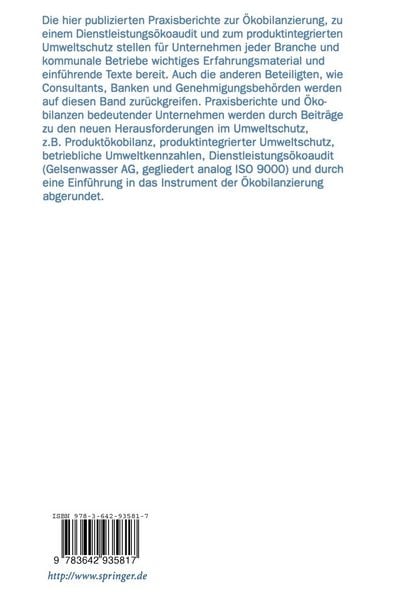 Produktbild: Umweltschutz, Produktqualit&auml;t und Unternehmenserfolg