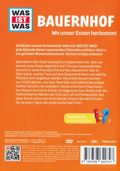 Produktbild: Was ist Was - Bauernhof - Wo unser Essen herkommt