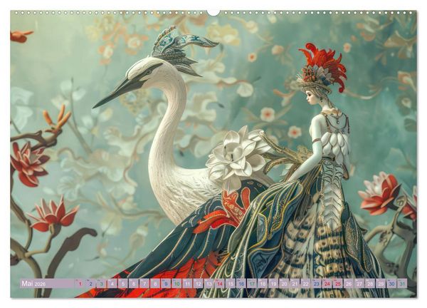 Produktbild: Art Deco - Im Stil von Art Deco (hochwertiger Premium Wandkalender 2026 DIN A2 quer), Kunstdruck in Hochglanz
